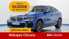 Azul Usado 2020 BMW X6 Sport Line SUV | 50.190 € (Super precio)