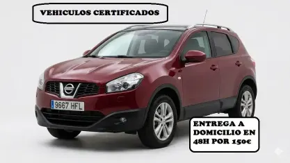 Begagnad Nissan Qashqai Tekna 150 HK (110 kW) 2011 Röd SUV