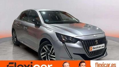 Usado Peugeot 208 Allure 102 CV (75 kW) 2023 Gris Utilitario