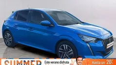 Azul Usado 2021 Peugeot 208 GT Utilitario | 15.590 € (Precio justo)