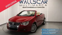 Rojo Usado 2007 VW Eos Individual Descapotable | 13.880 €