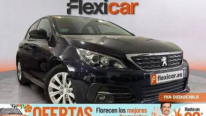 Usado Peugeot 308 Style 130 CV (95 kW) 2020 Azul Berlina