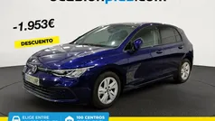 Azul Usado 2021 VW Golf VIII Life Berlina | 21.290 € (Precio justo)
