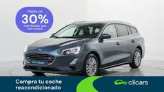 Azul Usado 2021 Ford Focus Titanium Familiar | 14.990 € (Precio justo)