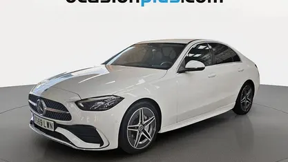 Blanco Usado 2022 Mercedes C220 AMG Berlina | 37.537 € (Super precio)