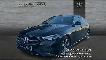 Usado Mercedes C200 Avantgarde 163 CV (119 kW) 2022 Negro Berlina