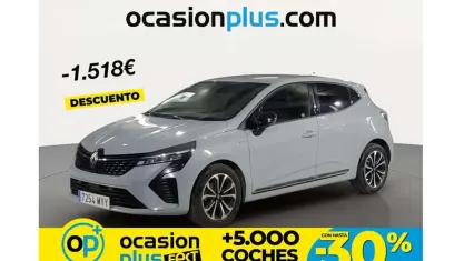 Usado Renault Clio Techno 91 CV (66 kW) 2025 Gris Utilitario