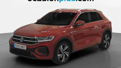 Usado VW T-Roc R-line 150 CV (110 kW) 2023 Rojo SUV