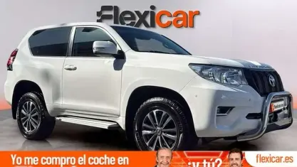 Usado Toyota Land Cruiser 177 CV (130 kW) 2018 Blanco SUV