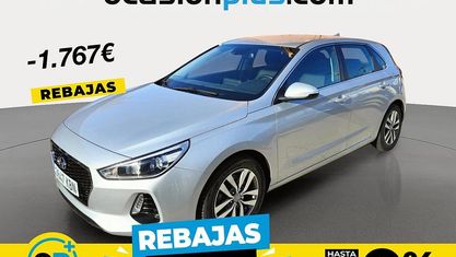 Usado Hyundai i30 140 CV (102 kW) 2017 Gris plata Utilitario