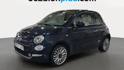 Usado Fiat 500 Lounge 69 CV (50 kW) 2017 Azul Utilitario