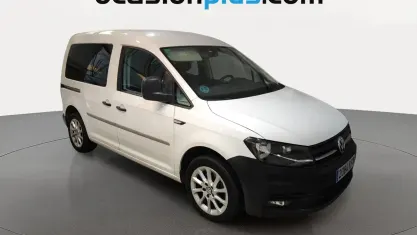 Usado VW Caddy 75 CV (55 kW) 2017 Blanco Monovolumen