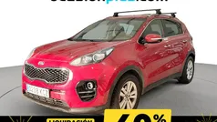 Rojo Usado 2017 Kia Sportage SUV | 15.290 € (Buen precio)