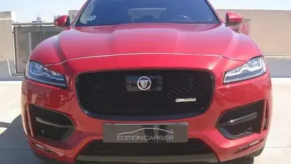 Brugt Jaguar F-Pace R-Sport 180 HK (132 kW) 2017 Rød SUV
