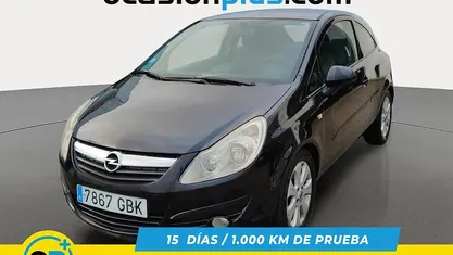 Negro Usado 2008 Opel Corsa Enjoy Utilitario | 4800 € (Precio justo)