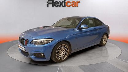 Usado BMW 218 150 CV (110 kW) 2020 Azul Coupe