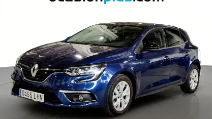 Usado Renault Mégane LIMITED 116 CV (85 kW) 2020 Azul Utilitario