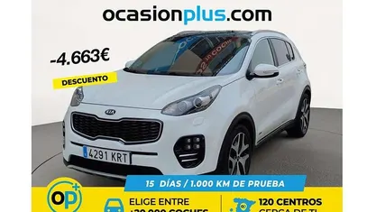 Blanco Usado 2018 Kia Sportage GT-Line SUV | 16.773 € (Buen precio)