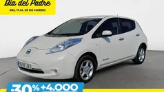 Blanco Usado 2014 Nissan Leaf Visia Utilitario | 7250 € (Precio justo)