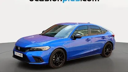 Usado Honda Civic Sport 184 CV (135 kW) 2022 Azul Berlina
