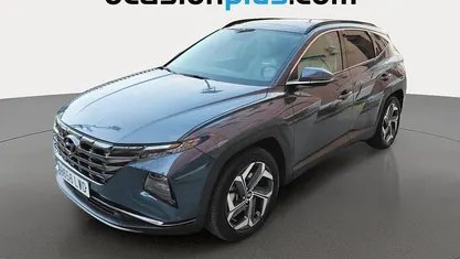 Azul Usado 2022 Hyundai Tucson Style SUV | 26.273 € (Precio justo)