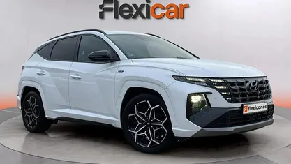 Blanco Usado 2022 Hyundai Tucson N Line SUV | 22.490 € (Precio justo)