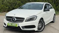 Blanco Usado 2015 Mercedes A180 AMG line Berlina | 13.999 € (Buen precio)