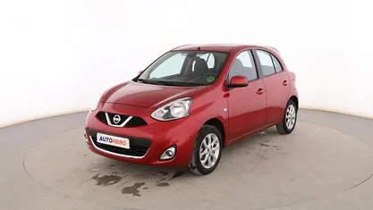 Usado Nissan Micra Tekna 80 CV (58 kW) 2014 Rojo Utilitario