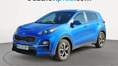 Azul Usado 2021 Kia Sportage SUV | 19.910 € (Precio justo)