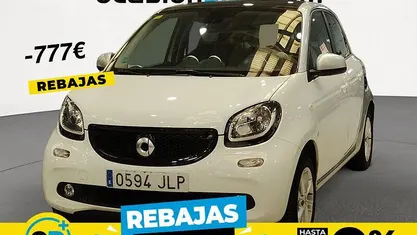 Blanco Usado 2016 Smart ForFour Passion Utilitario | 9713 € (Precio justo)