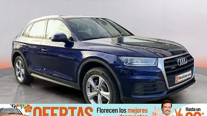 Usado Audi Q5 163 CV (119 kW) 2017 Azul SUV