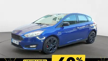 Azul Usado 2017 Ford Focus Trend+ Berlina | 9090 € (Buen precio)