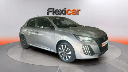 Usado Peugeot 208 Style 101 CV (74 kW) 2024 Gris Utilitario