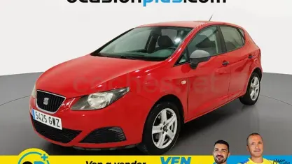 Usado Seat Ibiza Reference 70 CV (51 kW) 2010 Rojo Berlina