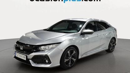 Usado Honda Civic Elegance 129 CV (94 kW) 2019 Gris Utilitario