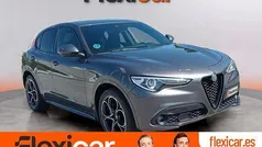Gris Usado 2021 Alfa Romeo Stelvio Ti SUV | 27.990 € (Precio justo)