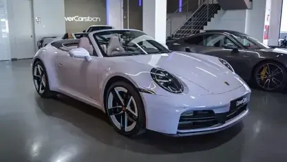 Nuevo Porsche 911 Carrera Cabriolet 394 CV (289 kW) 2026 Rosa Descapotable