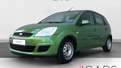 Begagnad Ford Fiesta Futura 68 HK (50 kW) 2008 Grön Halvkombi