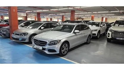Gris Usado 2016 Mercedes C220 Familiar | 18.900 € (Precio justo)