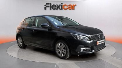 Usado Peugeot 308 Active 110 CV (80 kW) 2021 Negro Utilitario