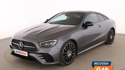 Usado Mercedes E220 AMG line 195 CV (143 kW) 2023 Gris Coupe