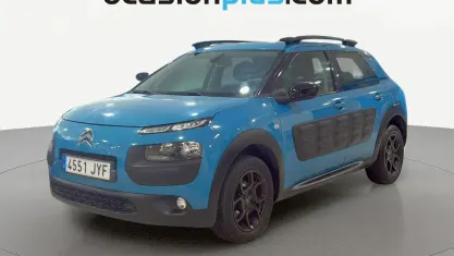 Usado Citroën C4 Cactus Feel 100 CV (73 kW) 2017 Azul Utilitario