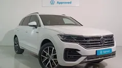 Blanco Usado 2019 VW Touareg R-line SUV | 45.900 € (Precio justo)