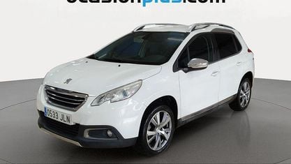 Käytetty Peugeot 2008 Allure 100 HP (73 kW) 2016 Valkoinen Katumaasturi