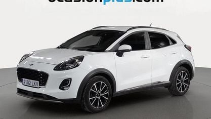 Käytetty Ford Puma Titanium 125 HP (91 kW) 2020 Valkoinen Katumaasturi