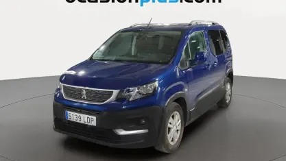 Usado Peugeot Rifter Active 100 CV (73 kW) 2019 Azul Monovolumen