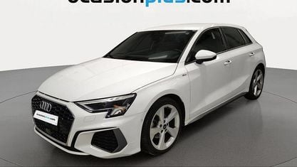 Usado Audi A3 Sportback S-Line 150 CV (110 kW) 2023 Blanco Utilitario