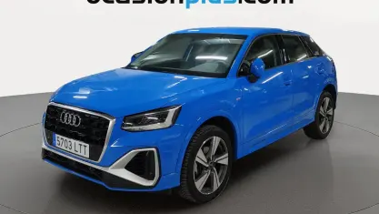 Usado Audi Q2 S-Line 116 CV (85 kW) 2021 Azul SUV