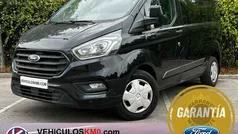 Negro Usado 2023 Ford Transit Custom Trend Familiar | 25.500 € (Super precio)