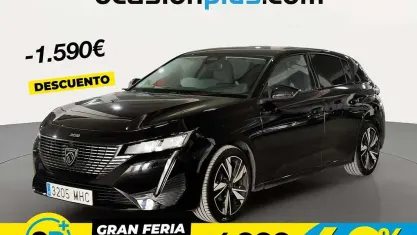 Usado Peugeot 308 Allure 131 CV (96 kW) 2023 Negro Utilitario